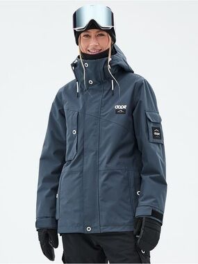 Dope Snow Adept W Snowboard Jacket Women Metal Blue